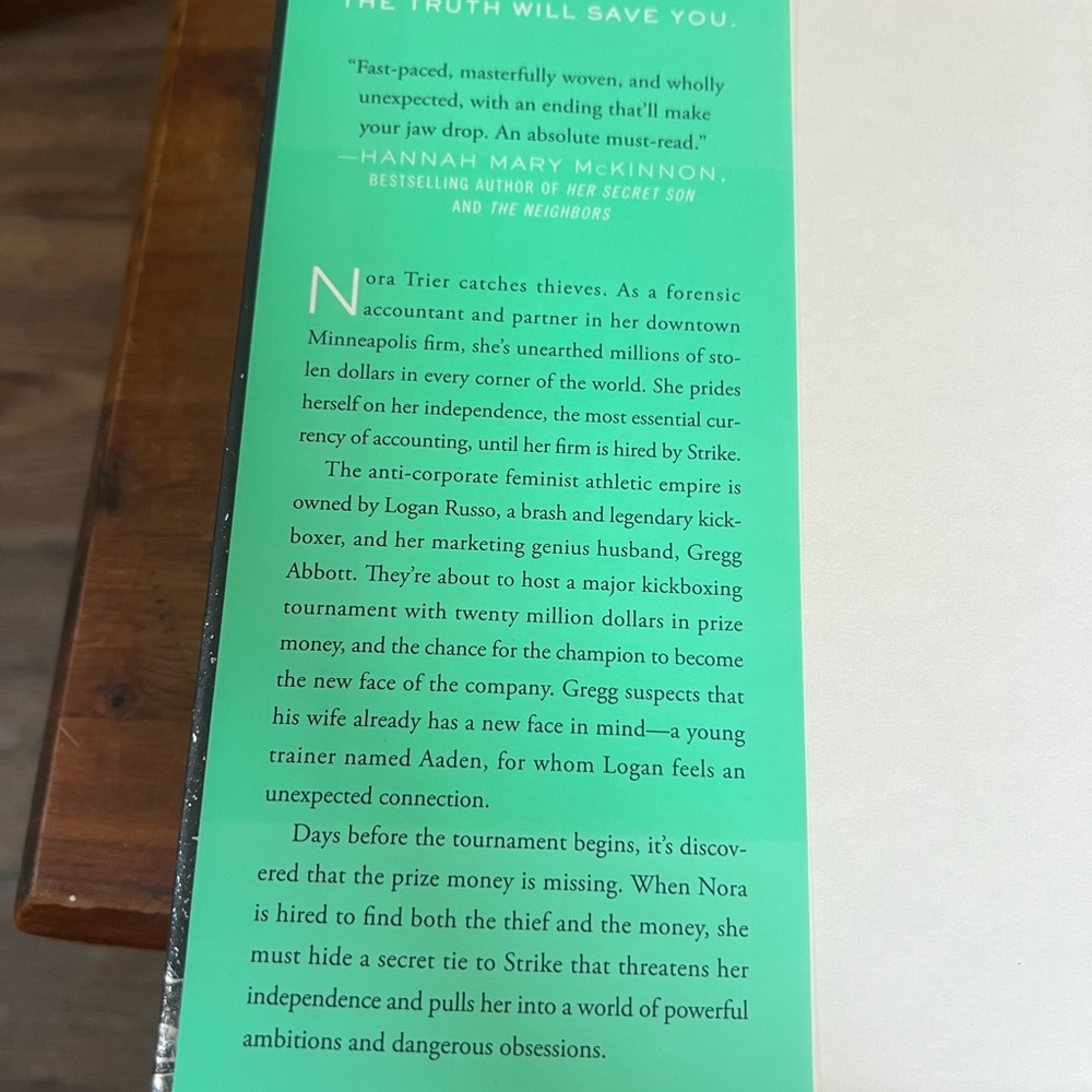 Strike Me Down Novel by Mindy Mejia - Picture 3 of 3